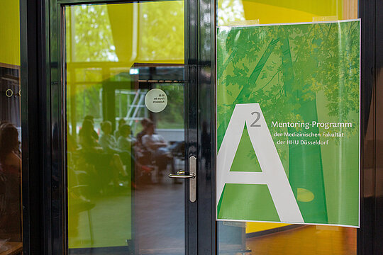 A² Mentoring-Programm Plakat Plakat des A² Mentoring-Programms