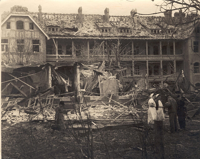 Bomb damage